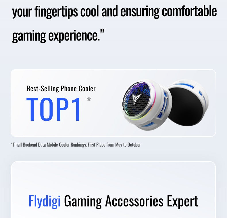 Flydigi B8X RGB Magnetic Phone Cooler