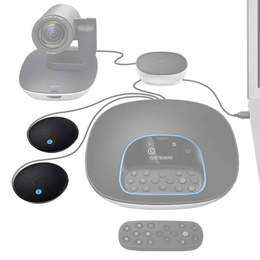 Logitech Expansion Mics for GROUP Video Conferencing System