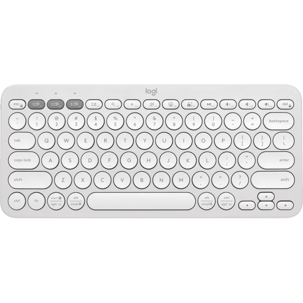 Logitech K380s Pebble Keys 2 Bluetooth Wireless Keyboard